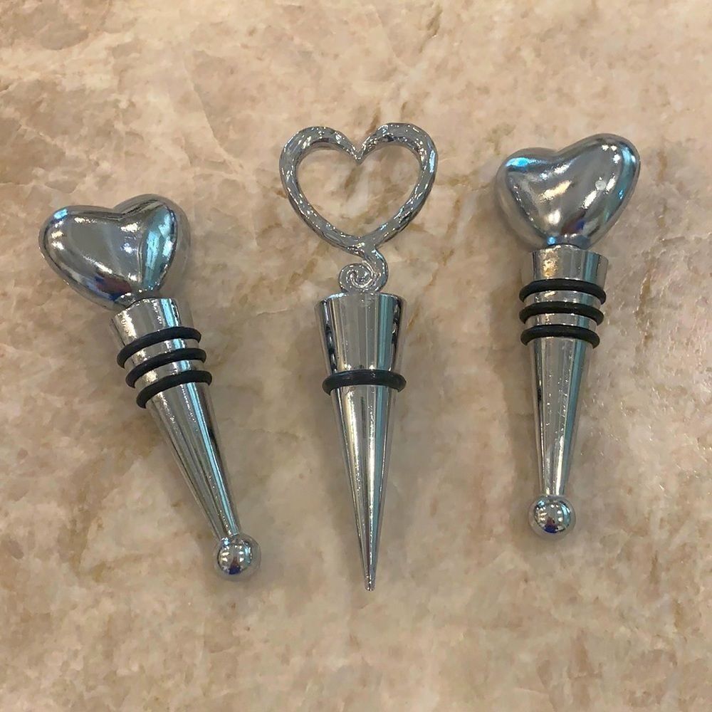 Heart Wine Stoppers  